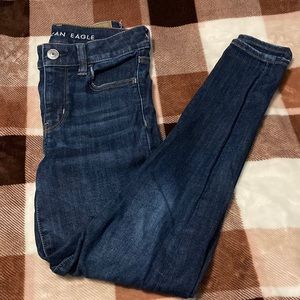 American Eagle • Next Level Stretch High Waisted Skinny Jeans, Size 2 Short